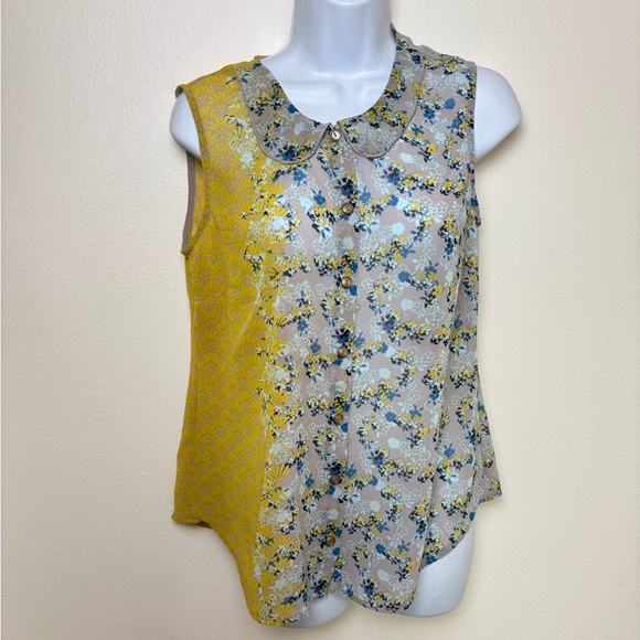 CAbi Tops - Cabi 50/50 Sheer Button Up Blouse Style #5221